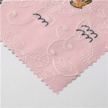 النسيج المطبوع المطرزة